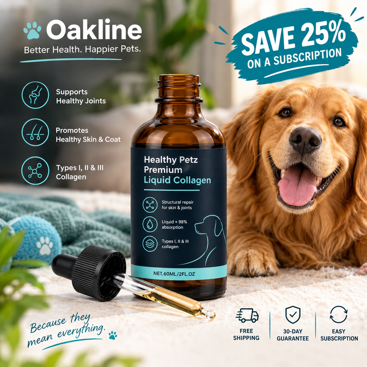 Oakline Premium Liquid Collagen